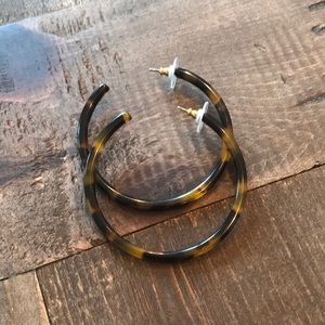 J Crew Hoop Earrings